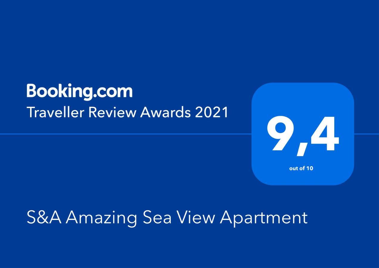 S&A Amazing Sea View Apartment Rhodes City ภายนอก รูปภาพ